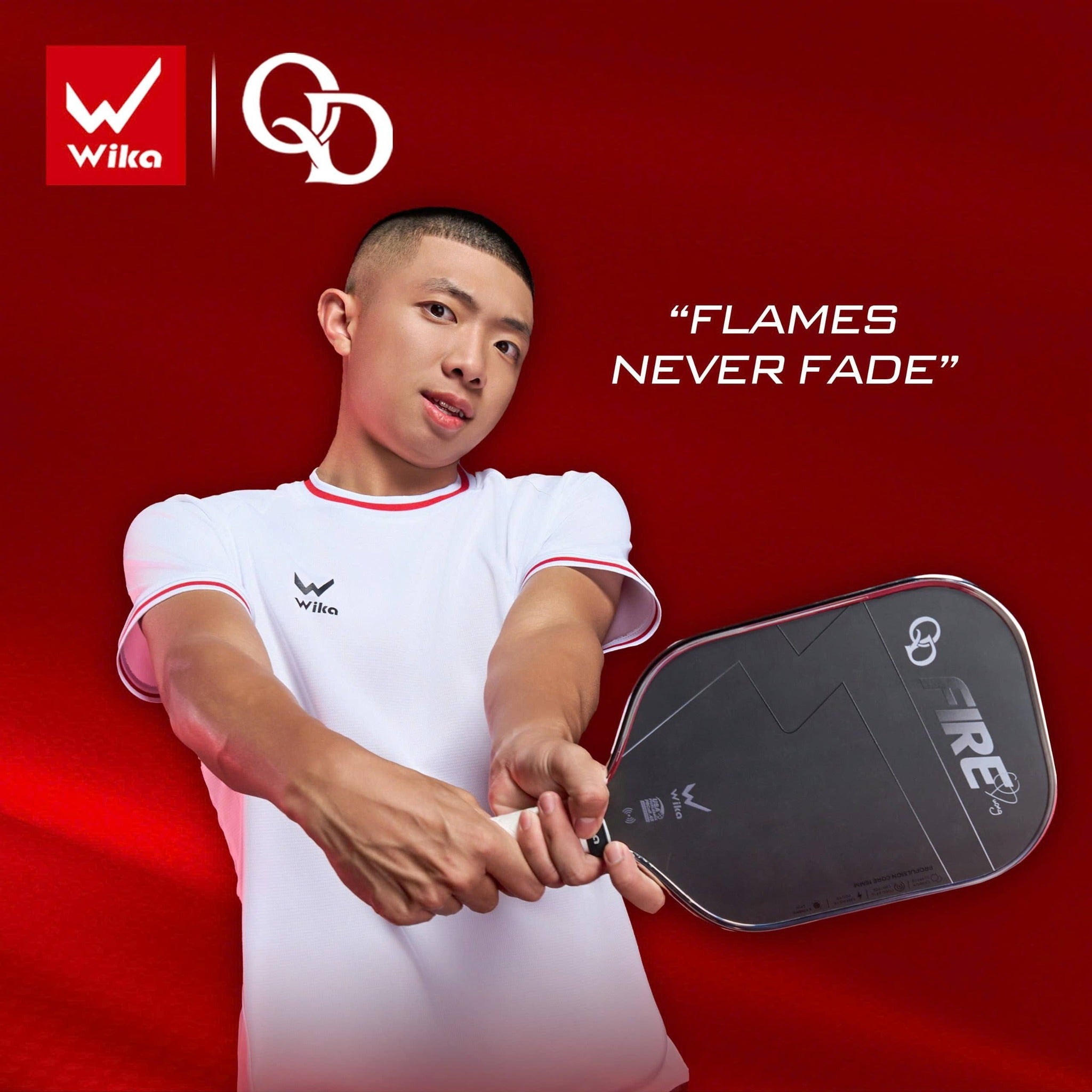 Review Vợt Pickleball WIKA QD Fire – Quang Dương Fire Edition: Bùng Nổ, Uy Lực, Làm Chủ Cuộc Đấu