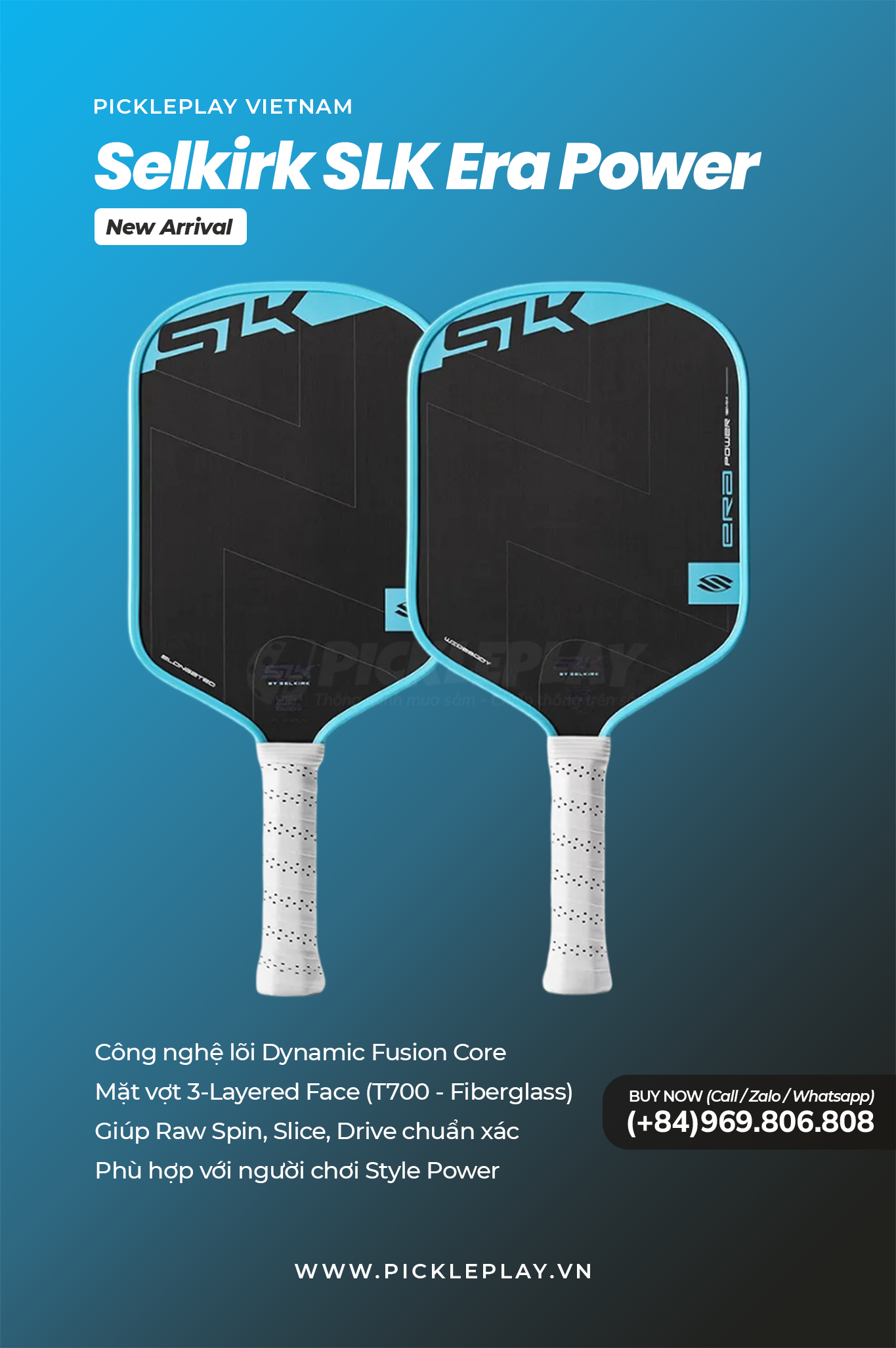 Đánh Giá Vợt Pickleball Selkirk SLK ERA Power Elongated – Lựa Chọn Hàng Đầu Cho Tay Vợt Tấn Công