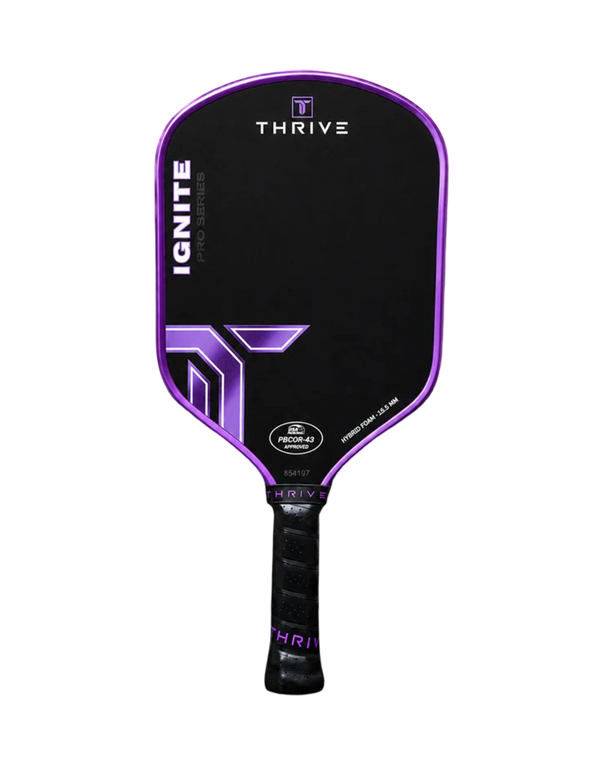 Review Vợt Pickleball Thrive IGNITE Electric Violet – Foam Hybrid Gen 4, 4-Layer Surface, Thin Handle 4.0"