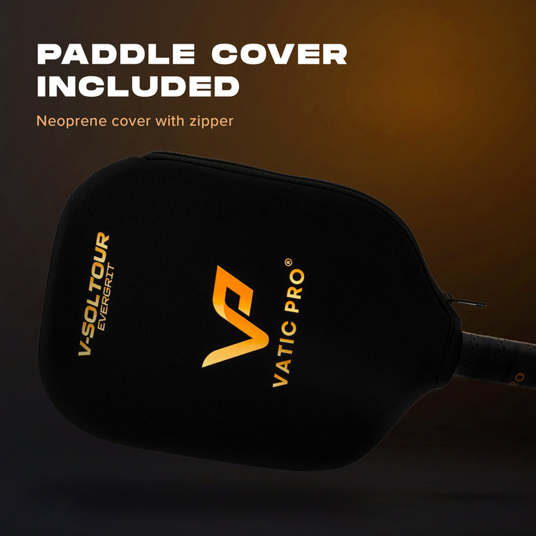 Vợt Pickleball Vatic Pro V-Sol Tour EverGrit Elongated