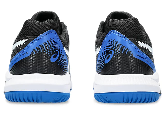 Pickleball Shoes Asics Gel-Dedicate 8 Black / Tuna Blue