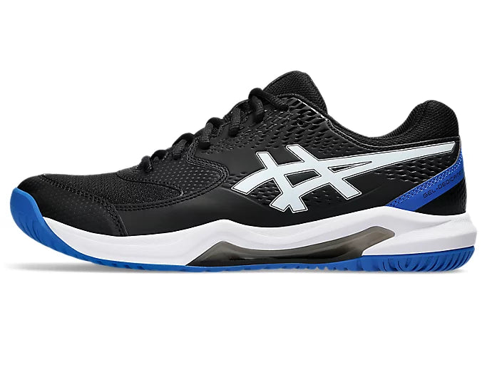 Pickleball Shoes Asics Gel-Dedicate 8 Black / Tuna Blue