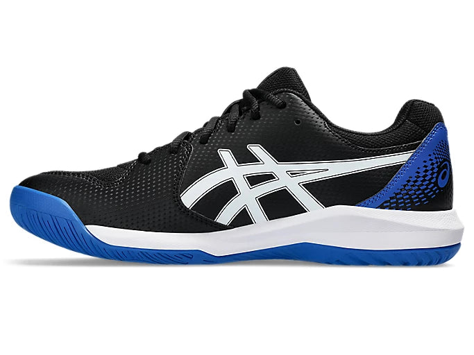 Pickleball Shoes Asics Gel-Dedicate 8 Black / Tuna Blue