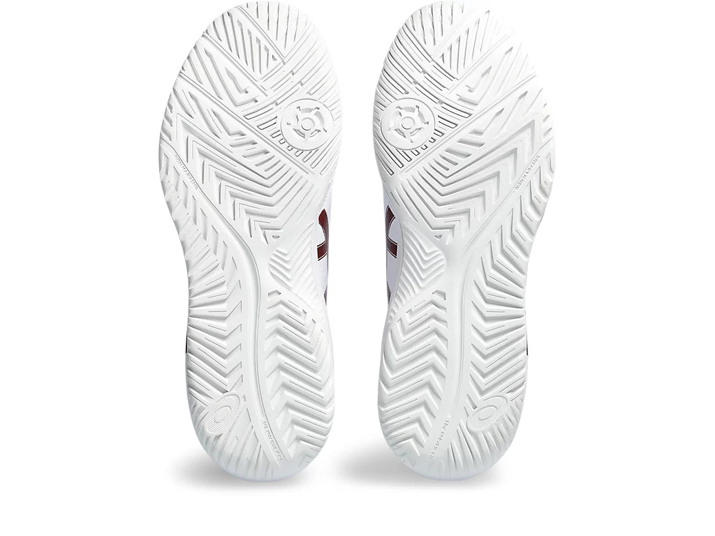 Pickleball Shoes Asics Gel-Dedicate 8 White / Antique Red