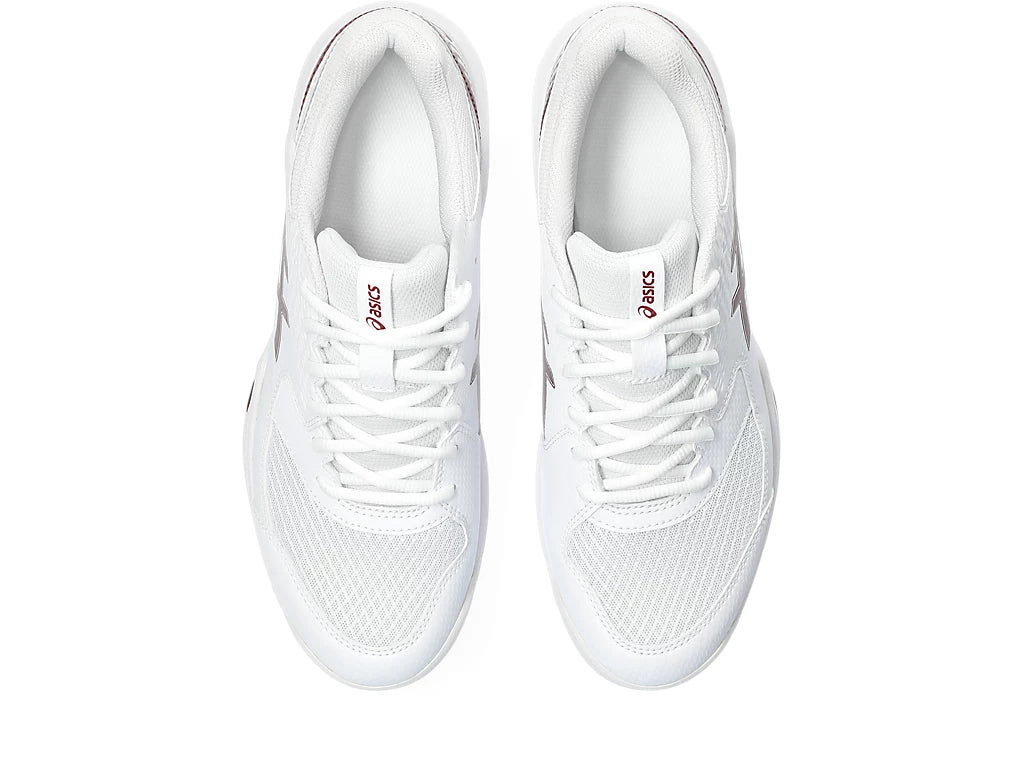Pickleball Shoes Asics Gel-Dedicate 8 White / Antique Red