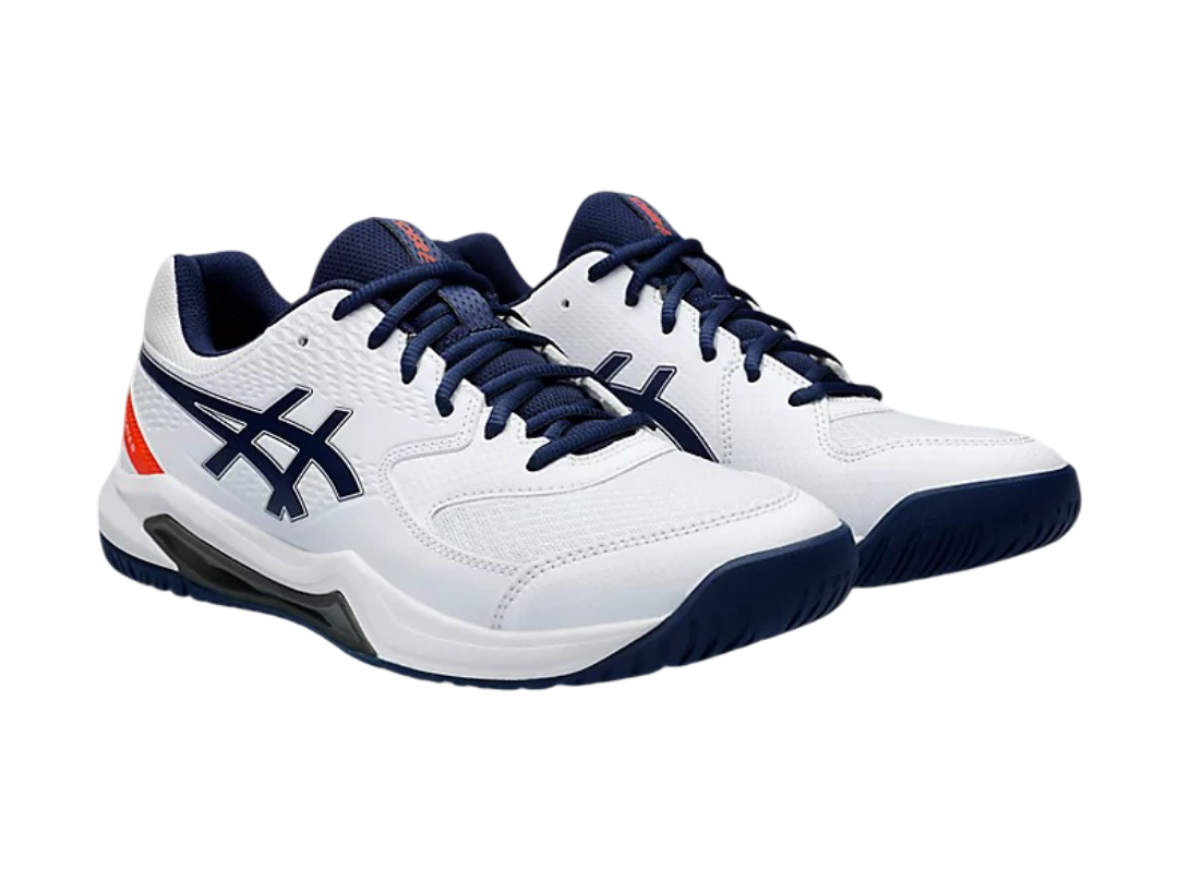 Giày Pickleball Asics Gel-Dedicate 8 White / Blue Expanse