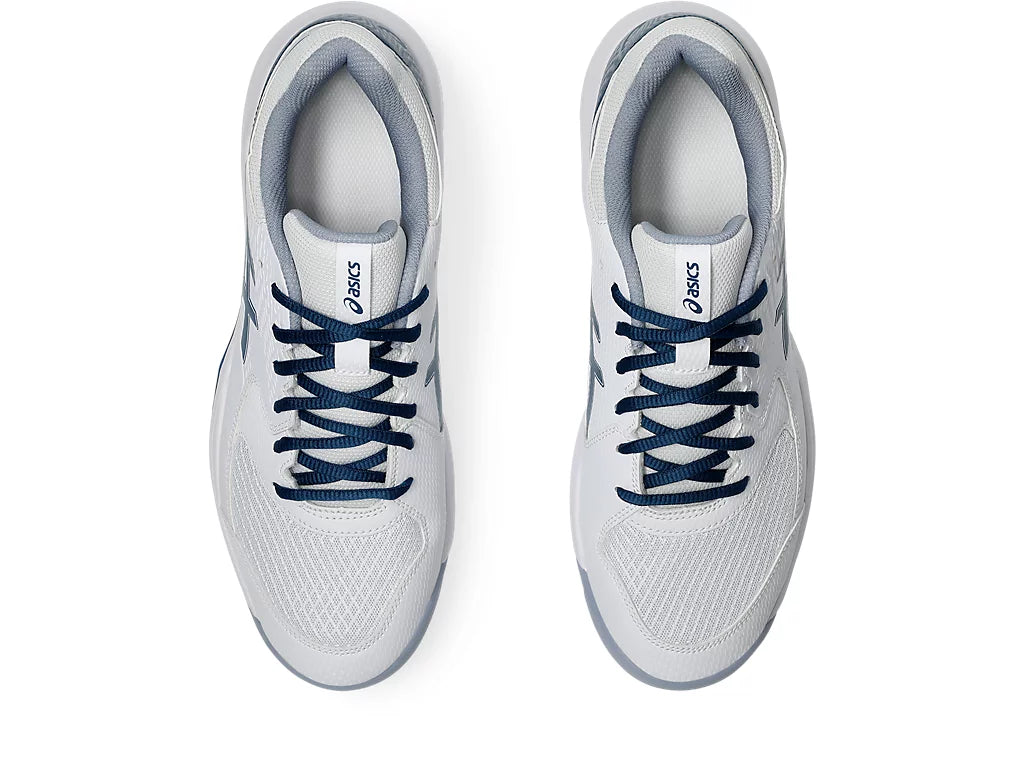 Asics Gel-Dedicate 8 White / Mako Blue Pickleball Shoes