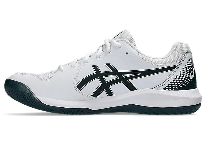 Pickleball Shoes Asics Gel-Dedicate 8 White / Saxon Green