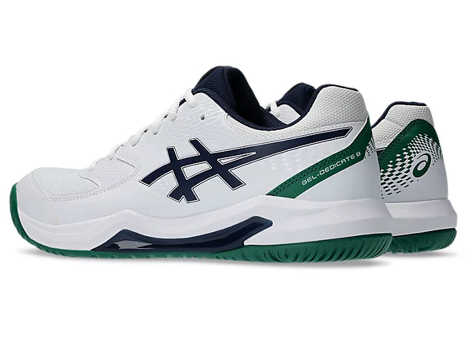 Pickleball Shoes Asics Gel-Dedicate 8 White / Midnight