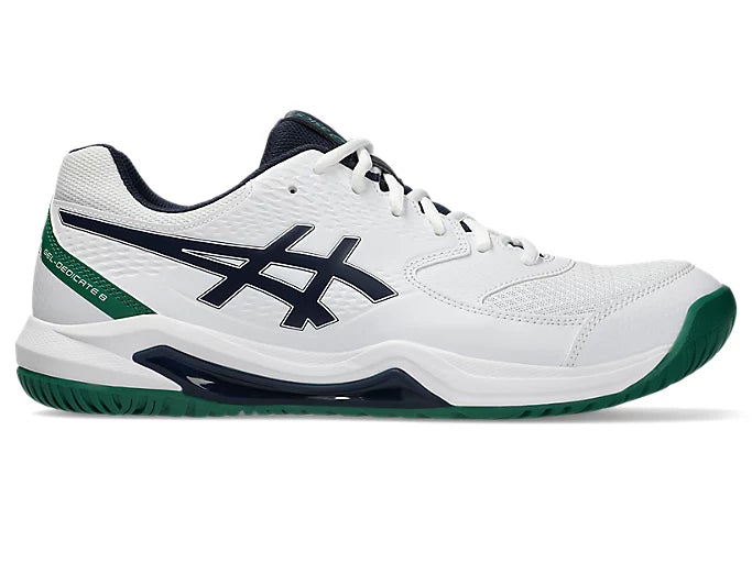 Pickleball Shoes Asics Gel-Dedicate 8 White / Midnight