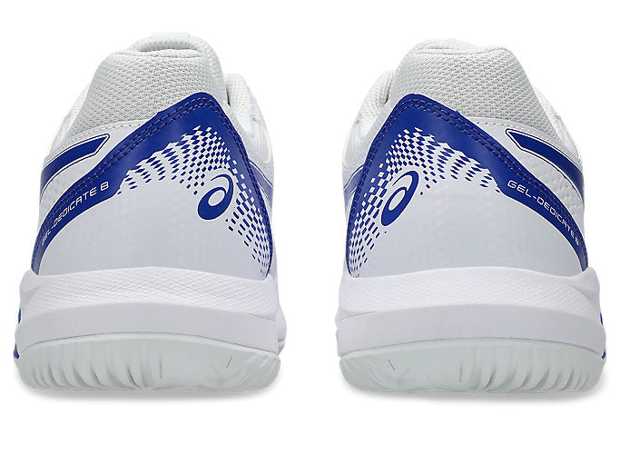 Giày Pickleball Asics Gel-Dedicate 8 White / Dark Cobalt