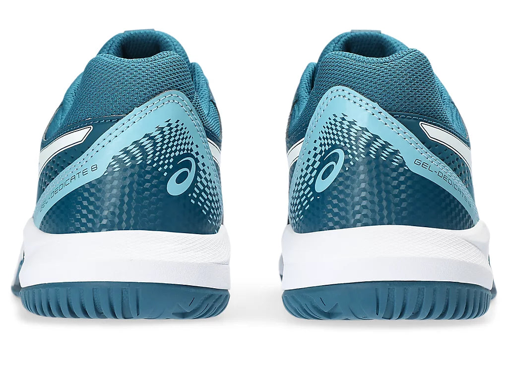 Pickleball Shoes Asics Gel-Dedicate 8 Restful Teal / White