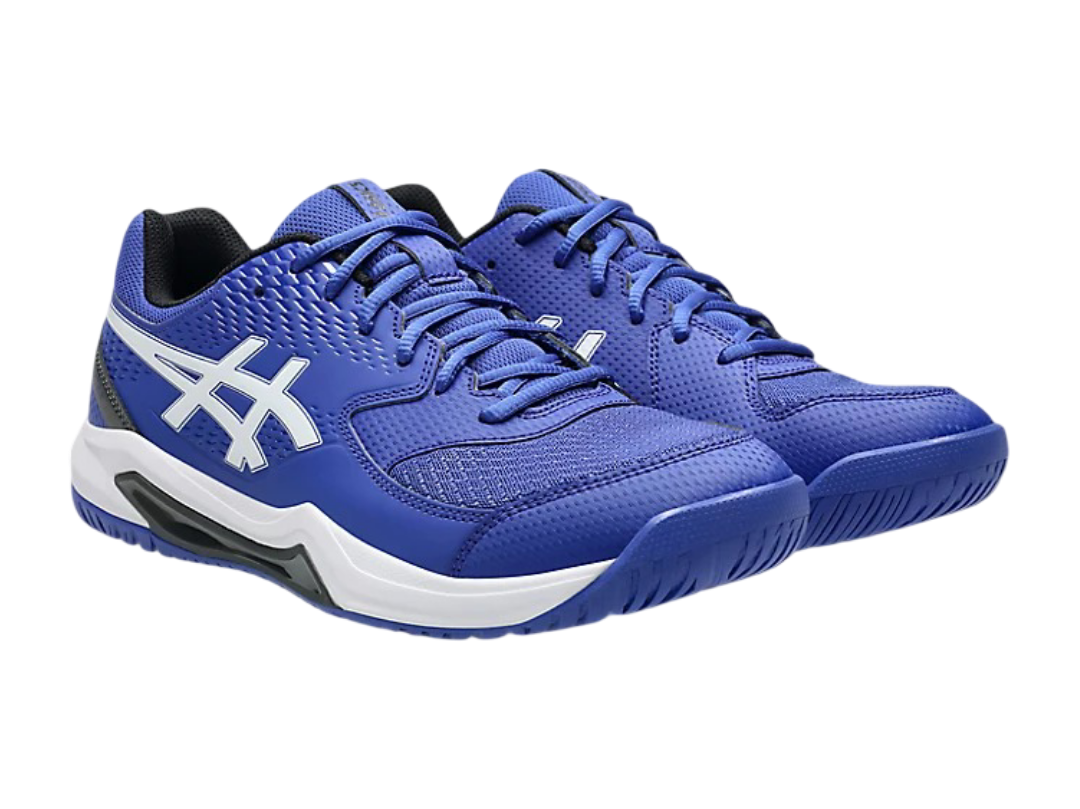 渇き('57インド) Pickleball Shoes Asics Gel-Dedicate 8 Dark Cobalt / White