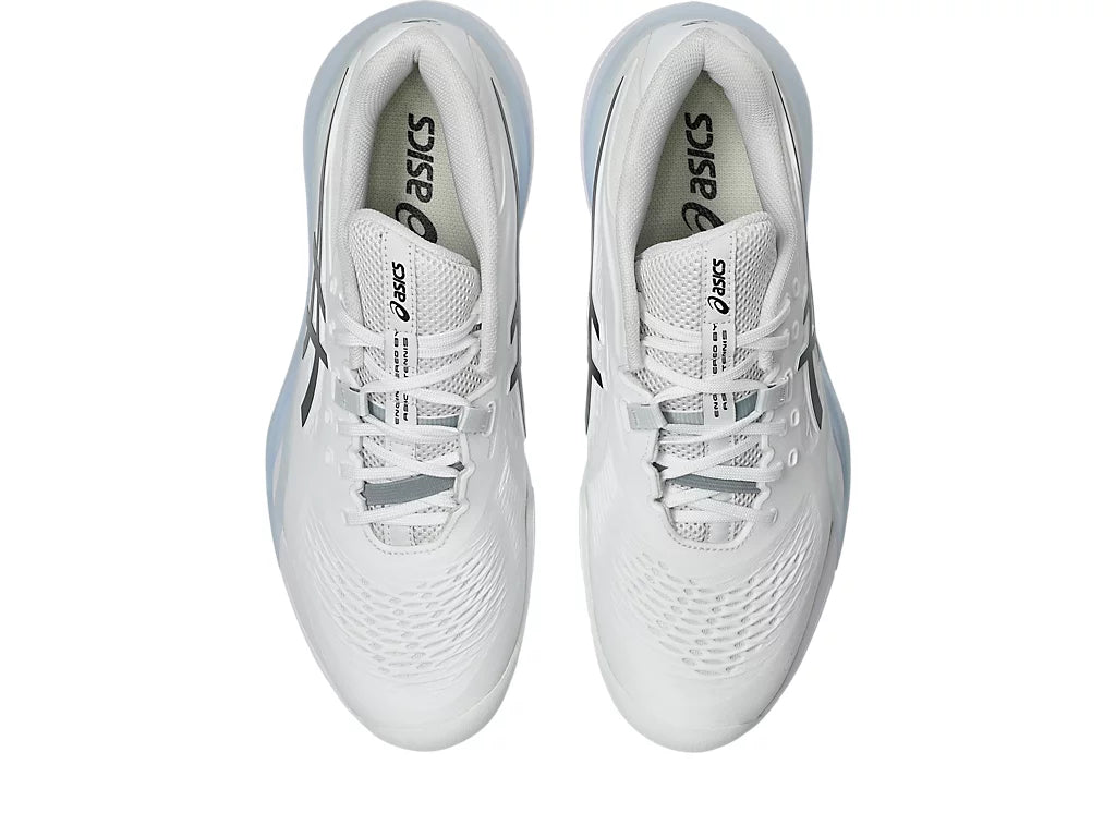 Asics Gel-Resolution X White/Black Pickleball Shoes