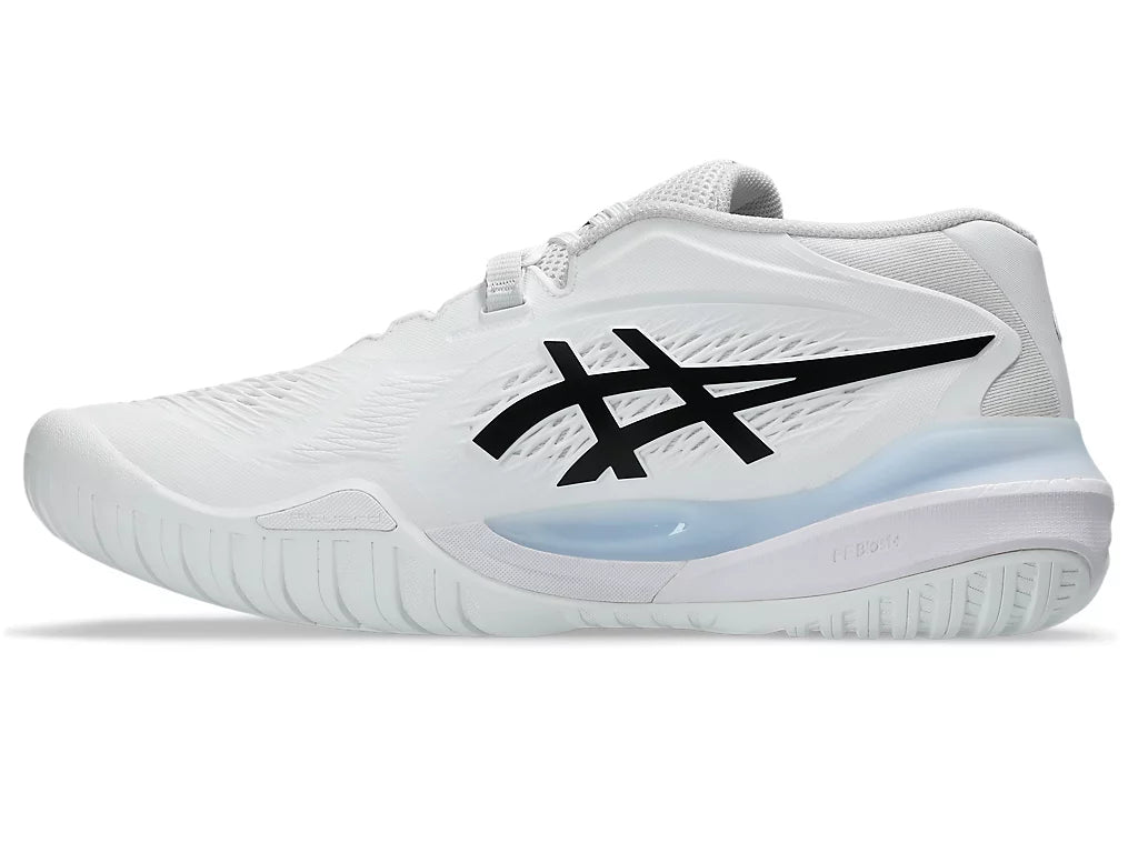 Asics Gel-Resolution X White/Black Pickleball Shoes