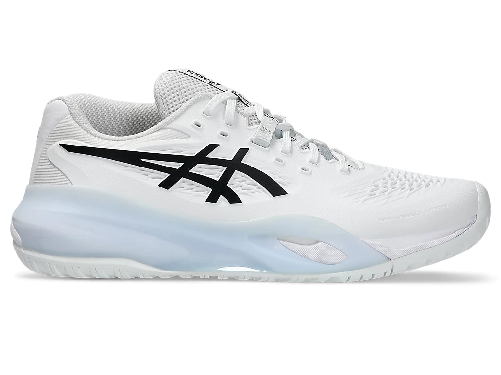 Asics Gel-Resolution X White/Black Pickleball Shoes