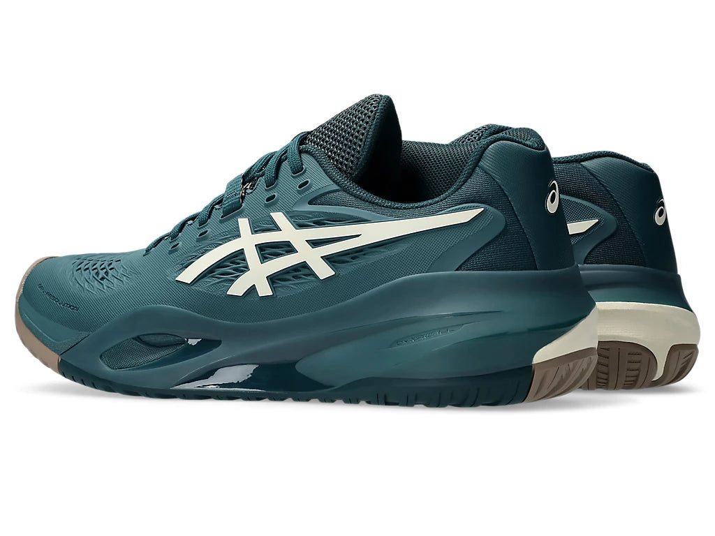 Asics Gel-Resolution X Saxon Green/Birch Pickleball Shoes