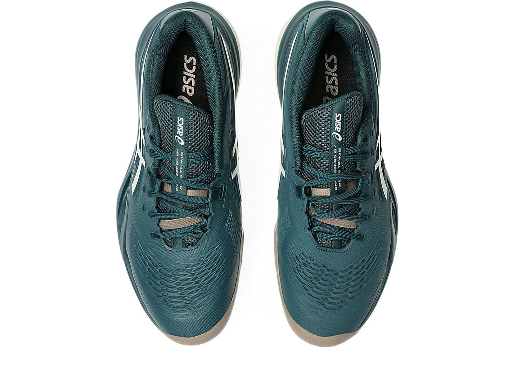 Asics Gel-Resolution X Saxon Green/Birch Pickleball Shoes