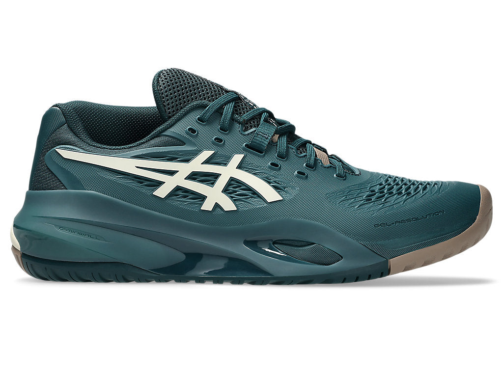 Asics Gel-Resolution X Saxon Green/Birch Pickleball Shoes