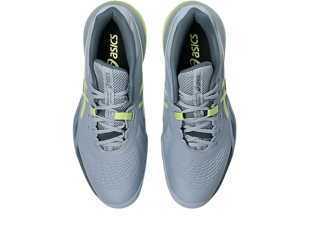 Giày Pickleball Asics Gel-Resolution X | Grey Blue / Pistachio