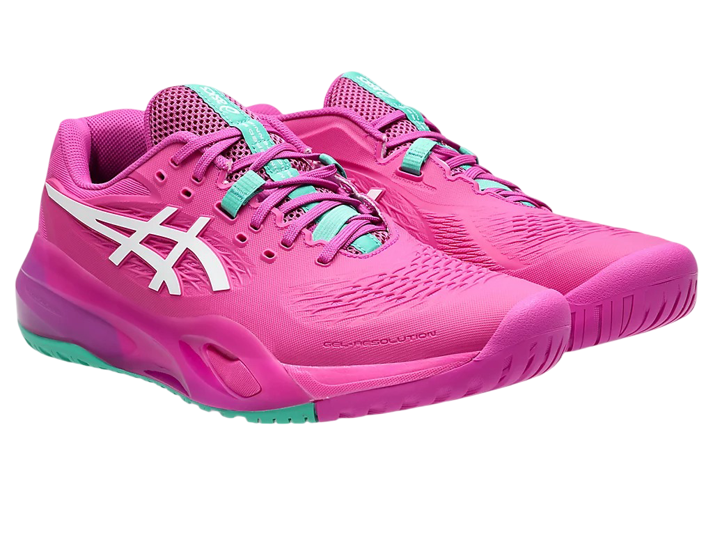 Asics Gel-Resolution X Pickleball Shoes | Digital Sakura / White Asics Gel-Resolution X Pickleball Shoes | Digital Sakura / White