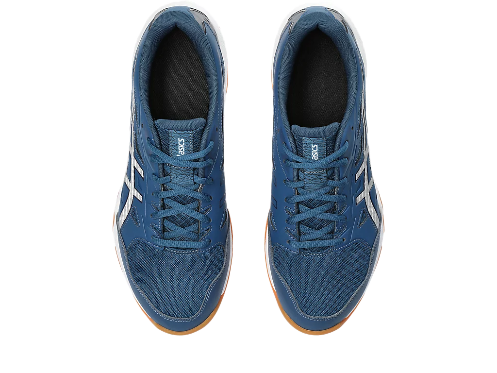 Giày Pickleball Asics Gel - Rocket 11 Mako Blue / Pure Silver (Cho Nam)