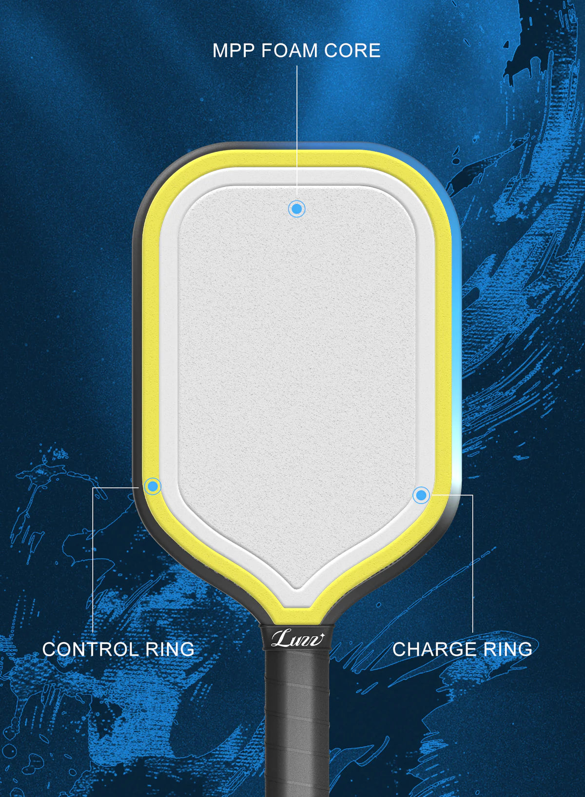 Vợt Pickleball Luzz Pro Blade 2 - Long Yuan