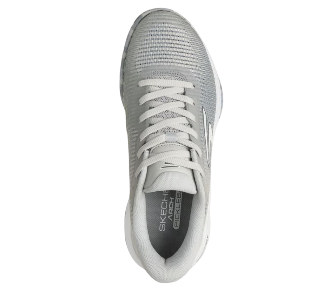 Giày Pickleball Sketcher GO Pickleball Viper Court Pro 2.0 (Xám Nhạt)