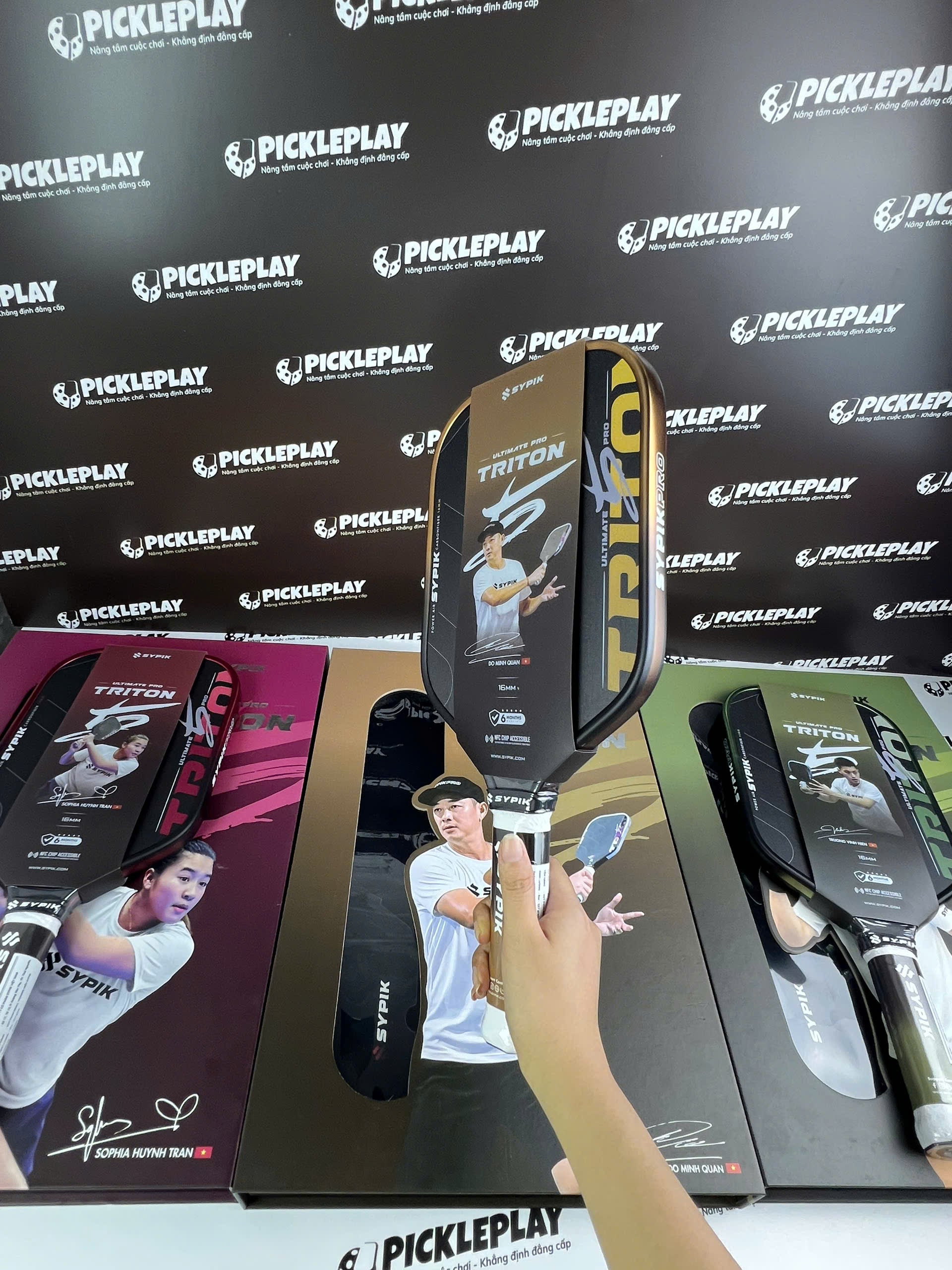 Vợt Pickleball Sypik Triton 5 Pro Player | Signature Edition