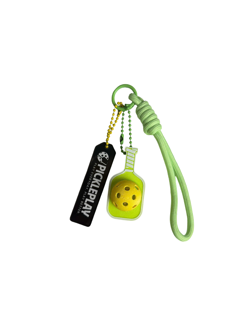 PicklePlay Pickleball Keychain