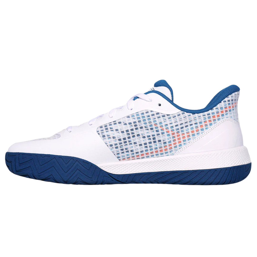 Giày Pickleball Sketcher GO Pickleball Viper Court Pro (Trắng Xanh)