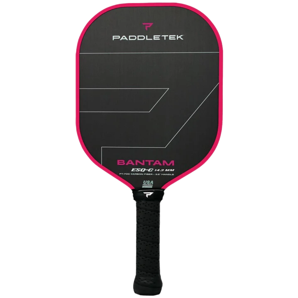 Pickleball racket Paddletek Bantam ESQ-C Pink Limited Edition