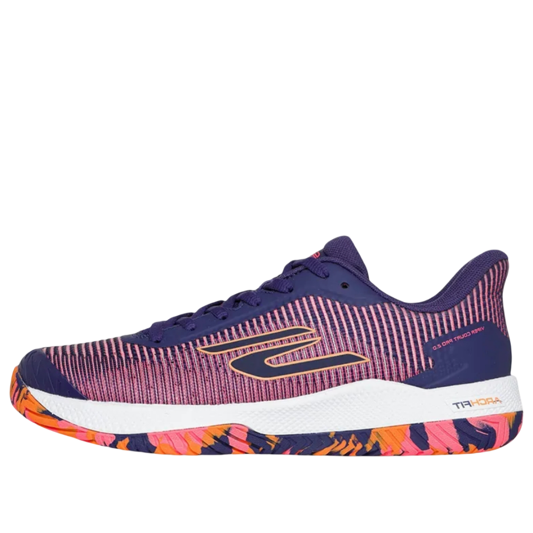 Giày Pickleball Sketcher GO Pickleball Viper Court Pro 2.0 (Hồng Tím)