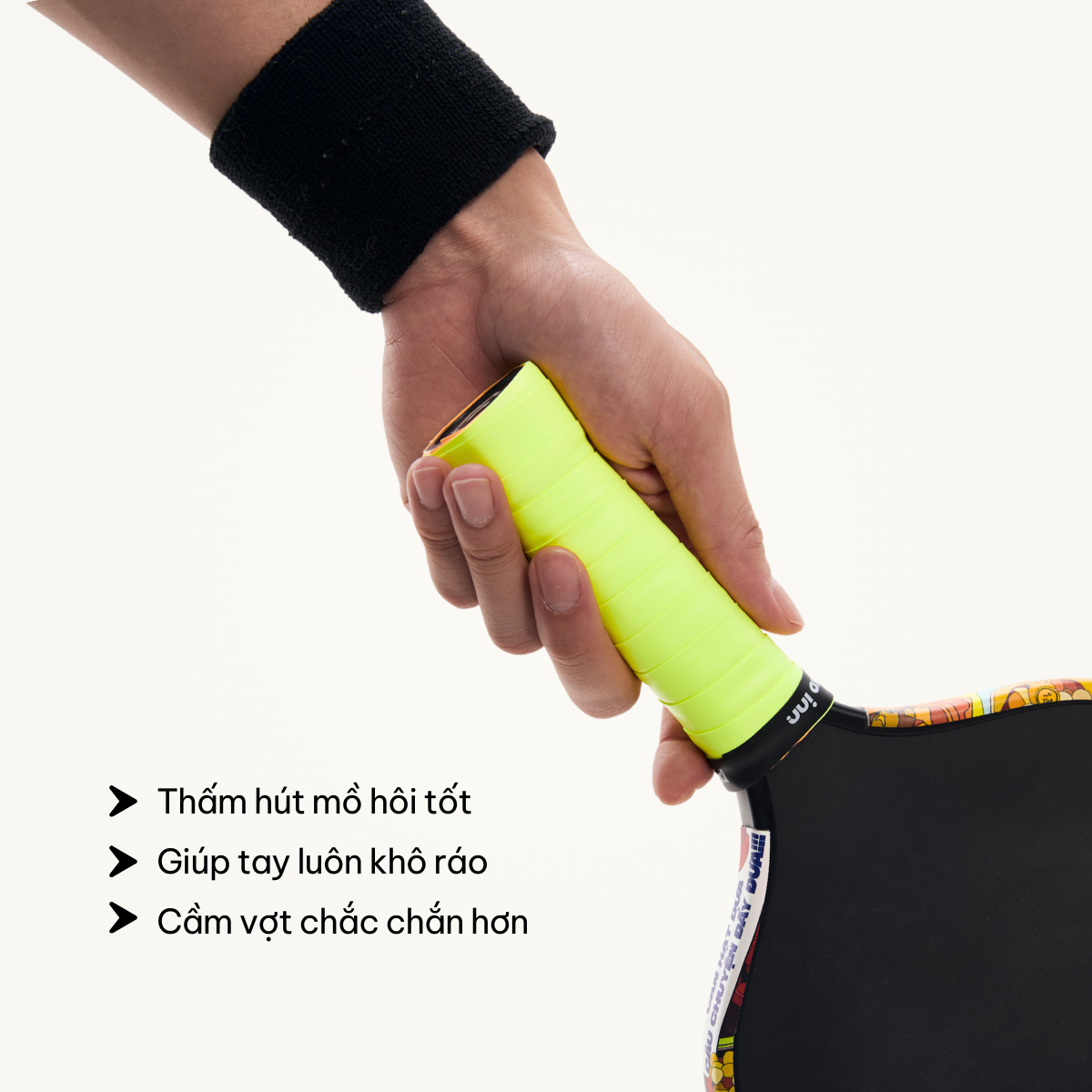Picko Inn Super Grip Pickleball Racquet Grip Protector