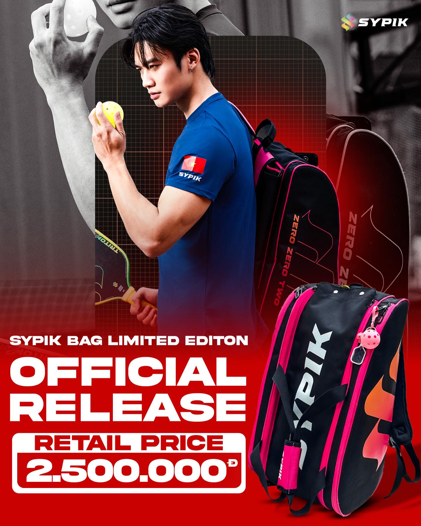 Pickleball Sypik Pro Bag (Limited Edition)