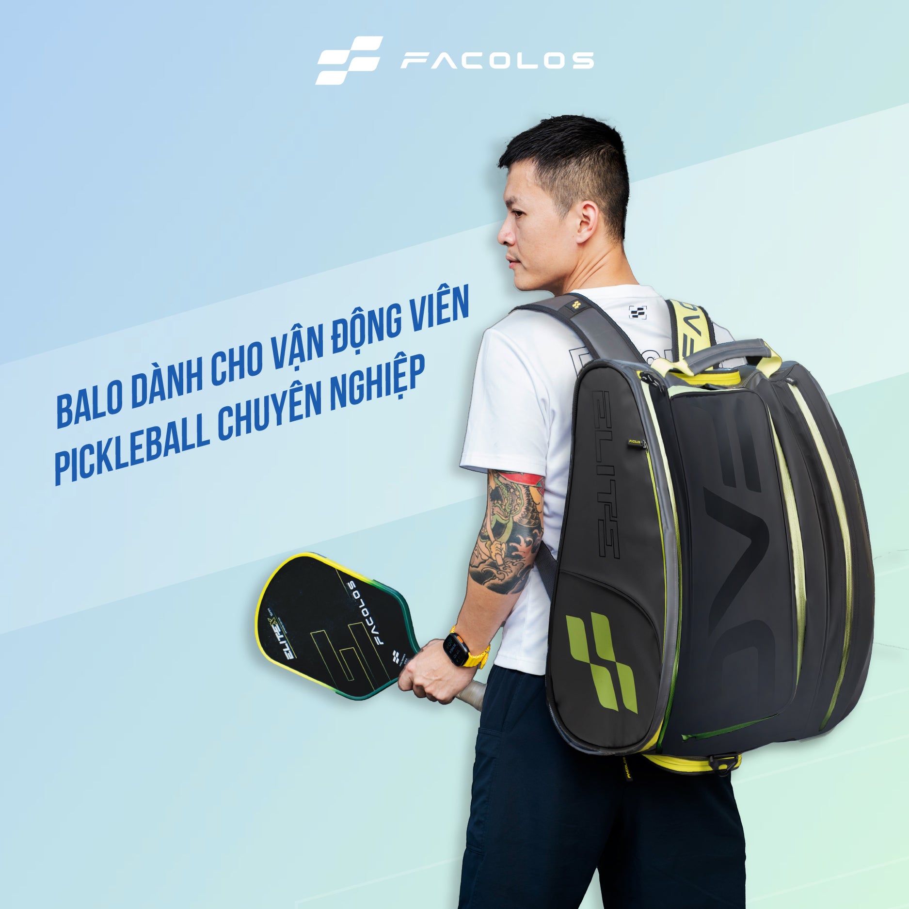 Facolos Elite Pickleball Backpack