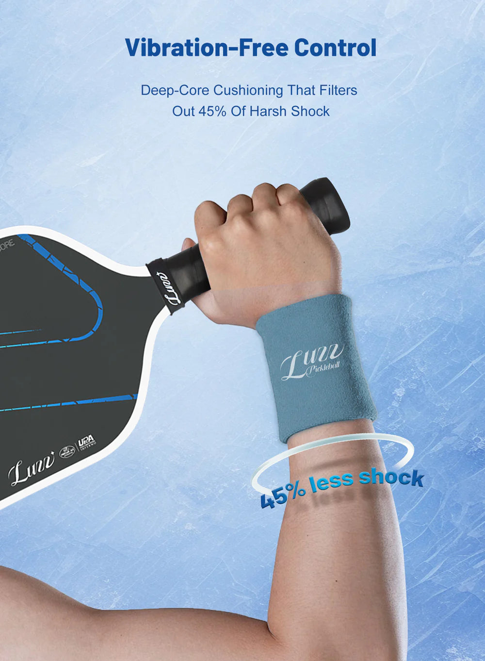 Pickleball Paddle Luzz Pro 4 Inferno Frozen Inferno (Limited Edition)