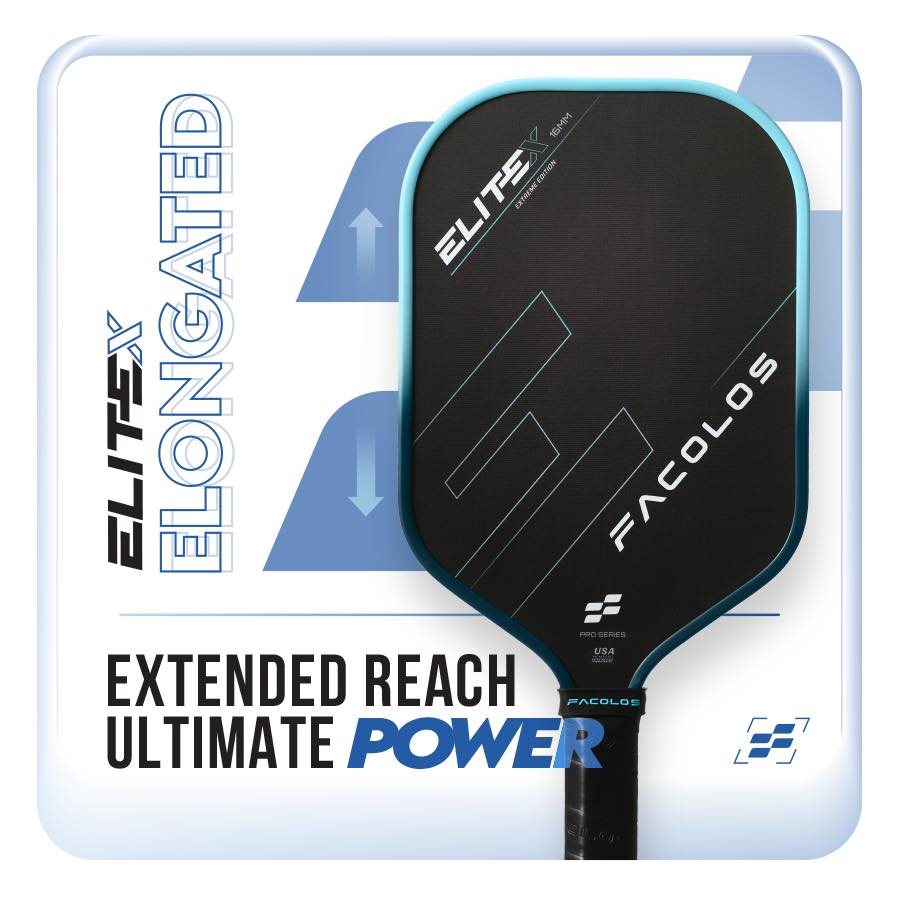 Vợt Pickleball Facolos Elite X Elongated
