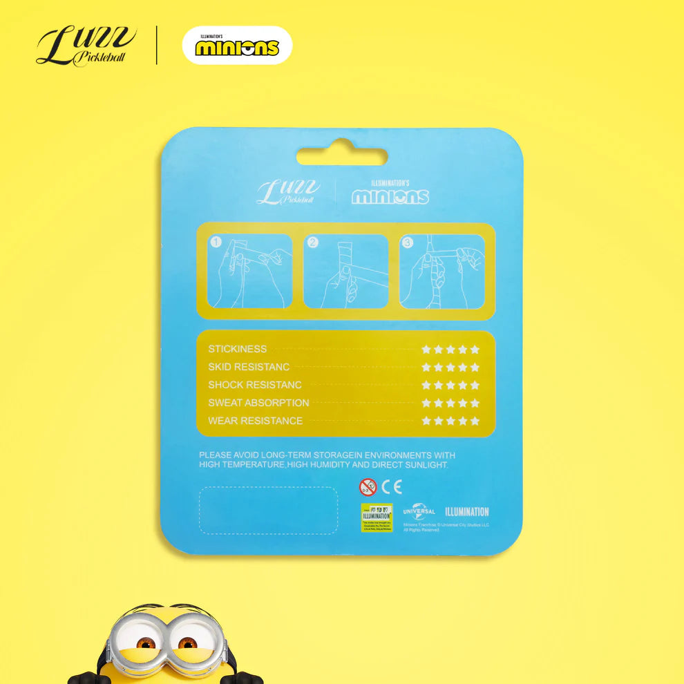 Cuốn cán vợt Pickleball Luzz x Minions Professional Pickleball Paddle Grip Tape