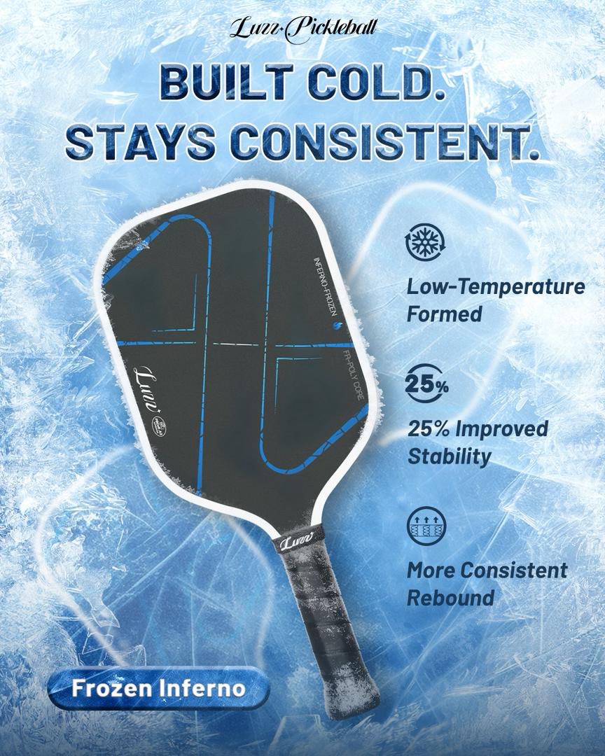 Pickleball Paddle Luzz Pro 4 Inferno Frozen Inferno (Limited Edition)