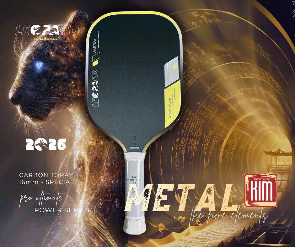 Vợt Pickleball LEOPARD Power Series Ngũ Hành 2026