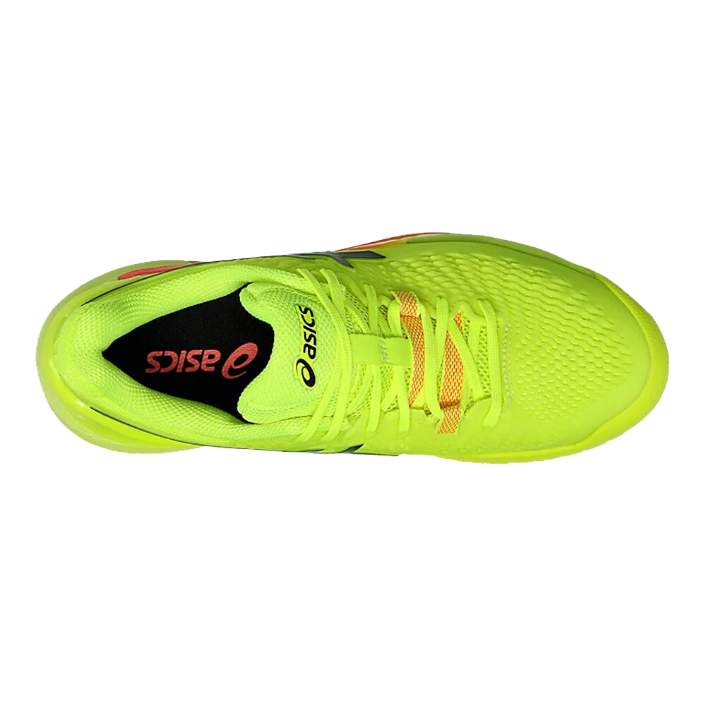Giày Pickleball Gel - Resolution 9 Safety Yellow / Black (Unisex)