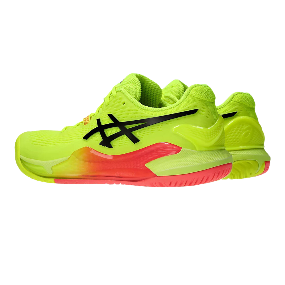 Giày Pickleball Gel - Resolution 9 Safety Yellow / Black (Unisex)