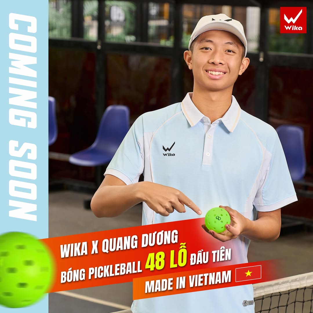 Bóng Pickleball thi đấu WIKA QD 48 Lỗ