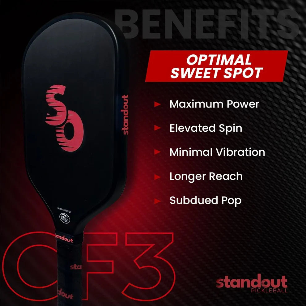 Pickleball Standout CF3 16 Power racket