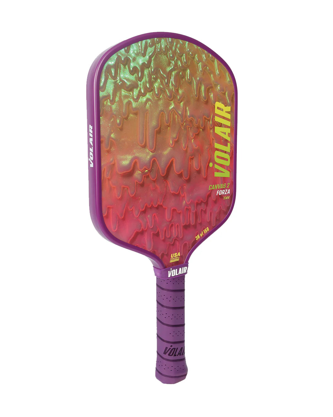 Vợt Pickleball Volair Canvas 2 Forza "Drips" 16mm