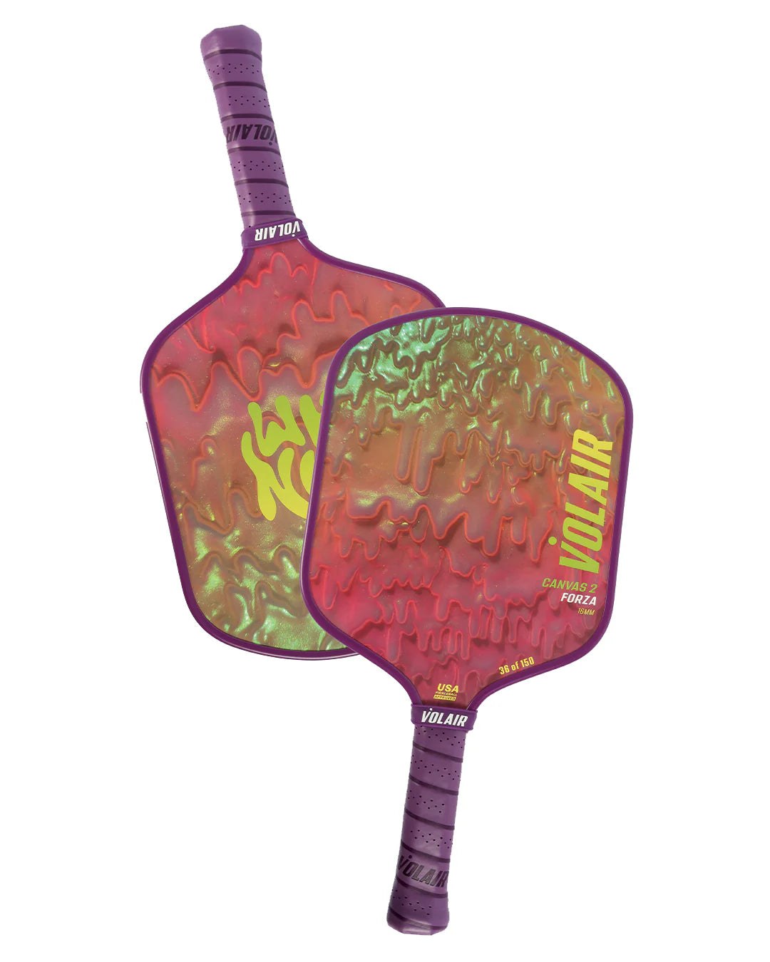 Vợt Pickleball Volair Canvas 2 Forza "Drips" 16mm