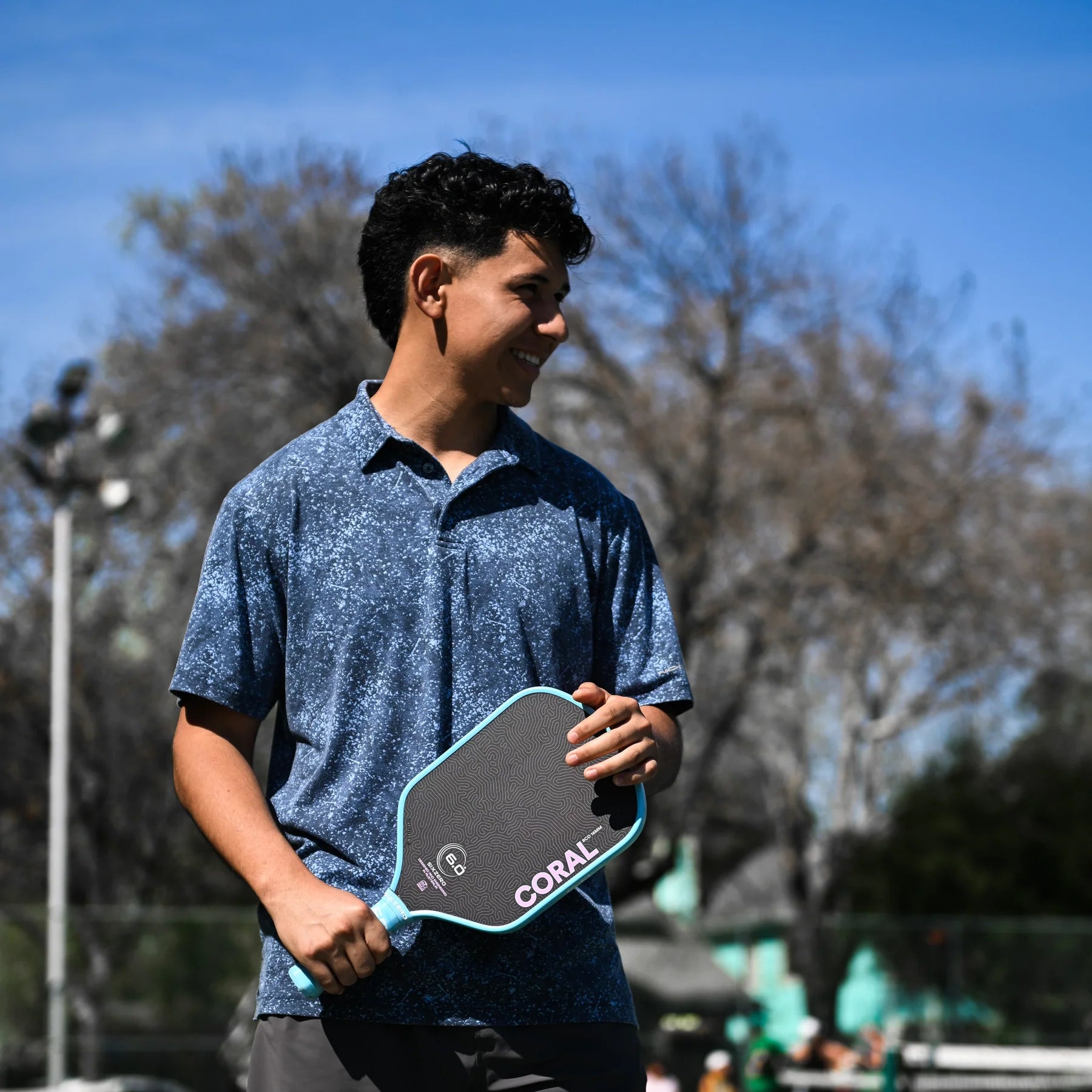 Pickleball Paddle Six Zero Coral Lightweight
