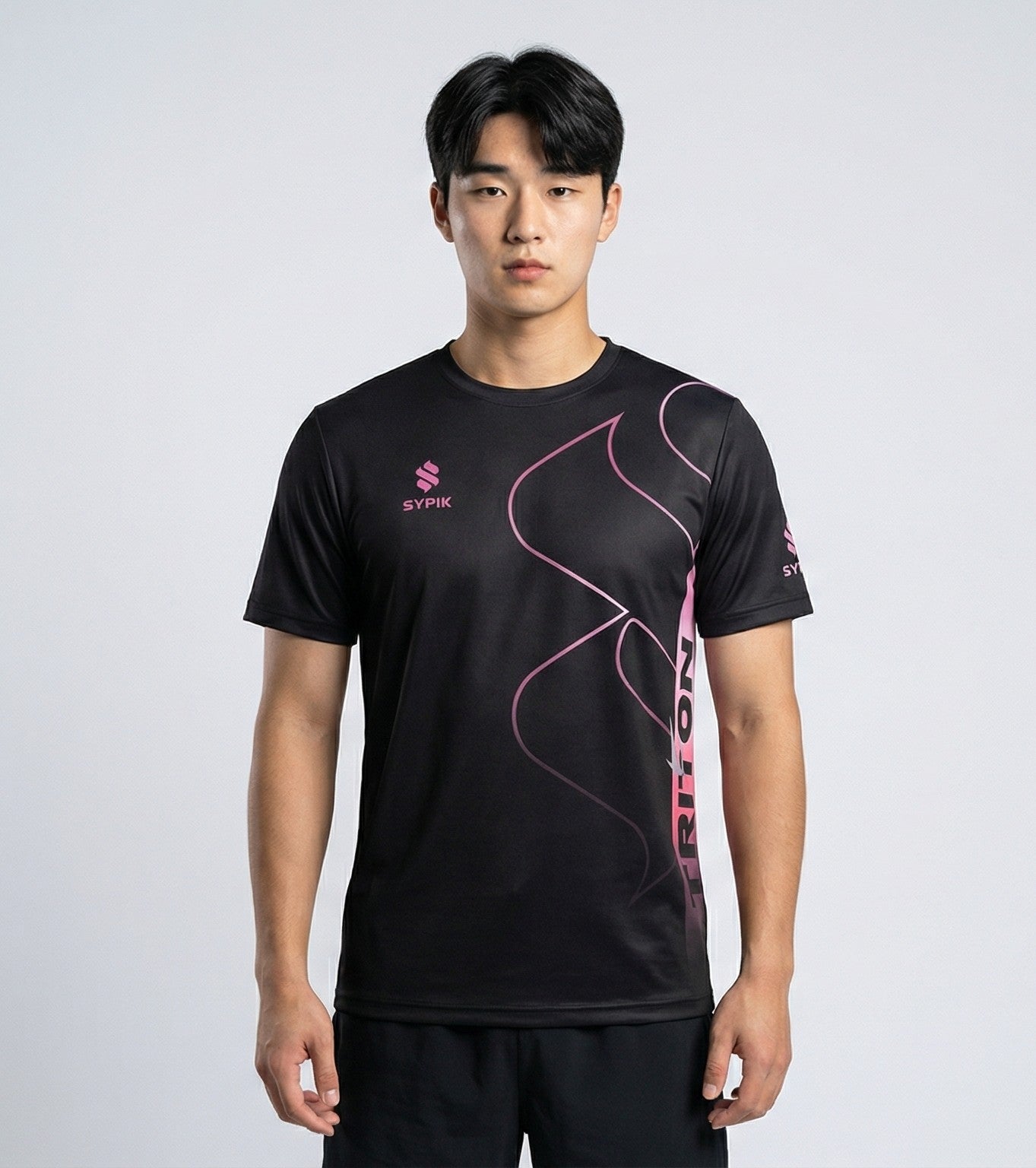Áo Thi Đấu Pickleball Sypik Triton 5 - Black Edition