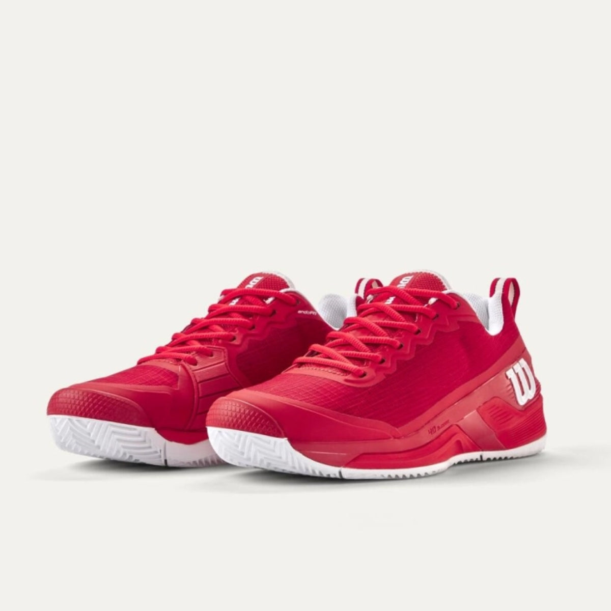 Wilson Rush Pro 4.5 Clay 'Red' Pickleball Shoes